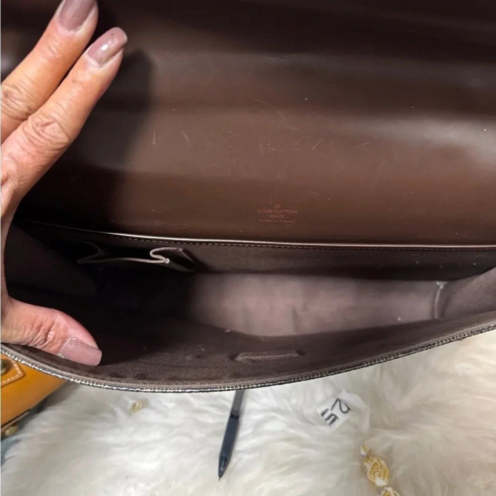 Louis Vuitton laptop Brown Checkered Men's Bag